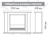 Габаритные размеры портала Grand